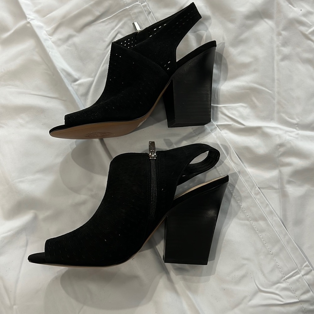 Vince Camuto Open Toe Bootie